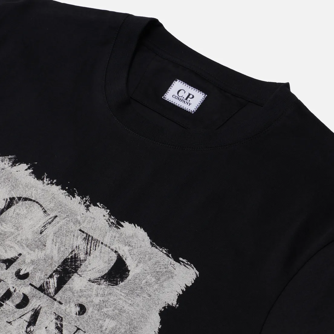C.P. Company Мужская футболка 30/1 Jersey Graphic Large Logo Print