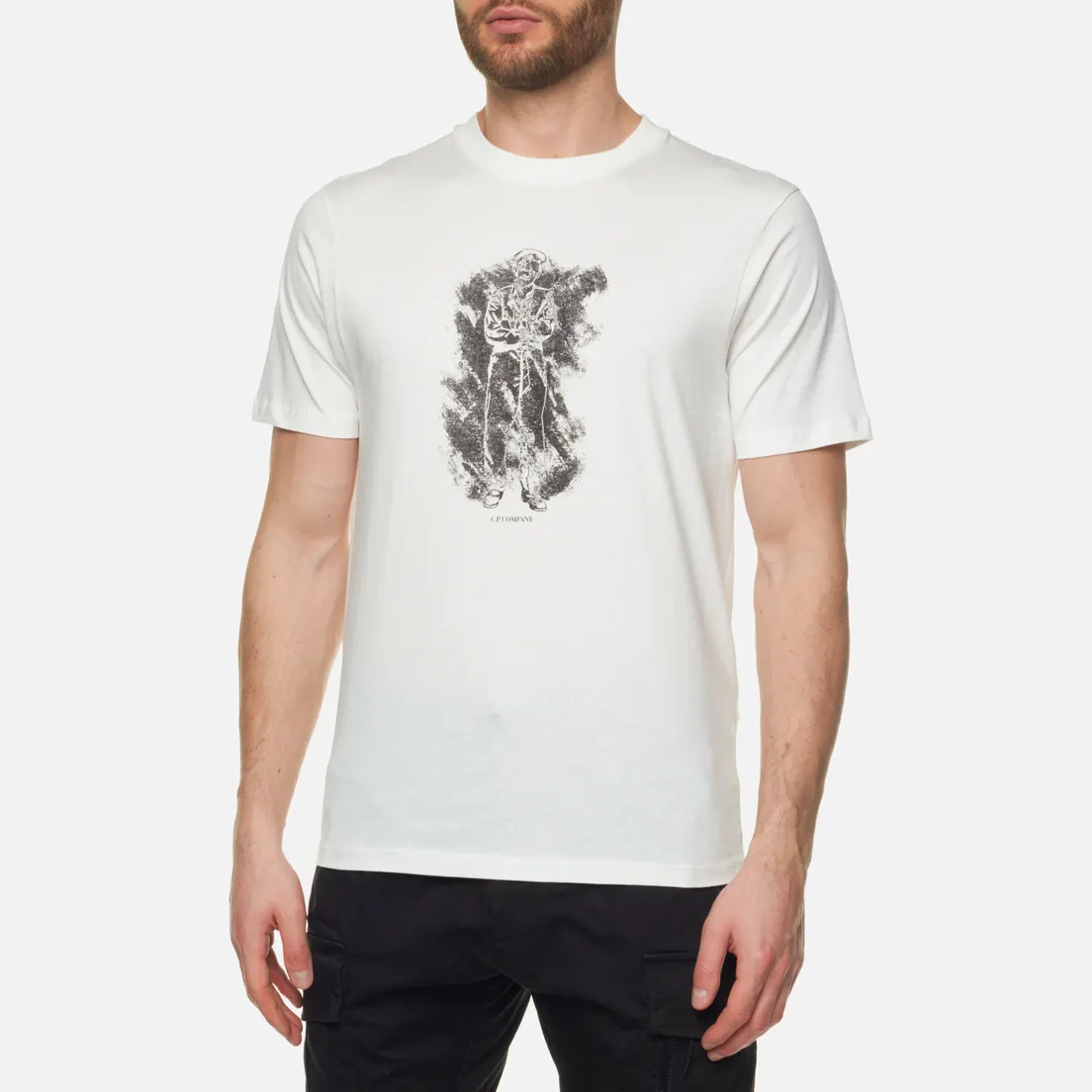 C.P. Company Мужская футболка 30/1 Jersey Graphic British Sailor Print