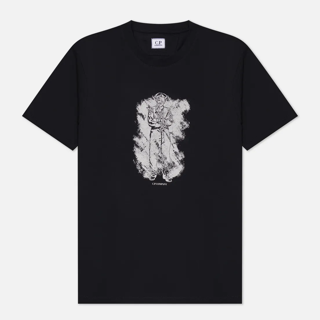 C.P. Company Мужская футболка 30/1 Jersey Graphic British Sailor Print