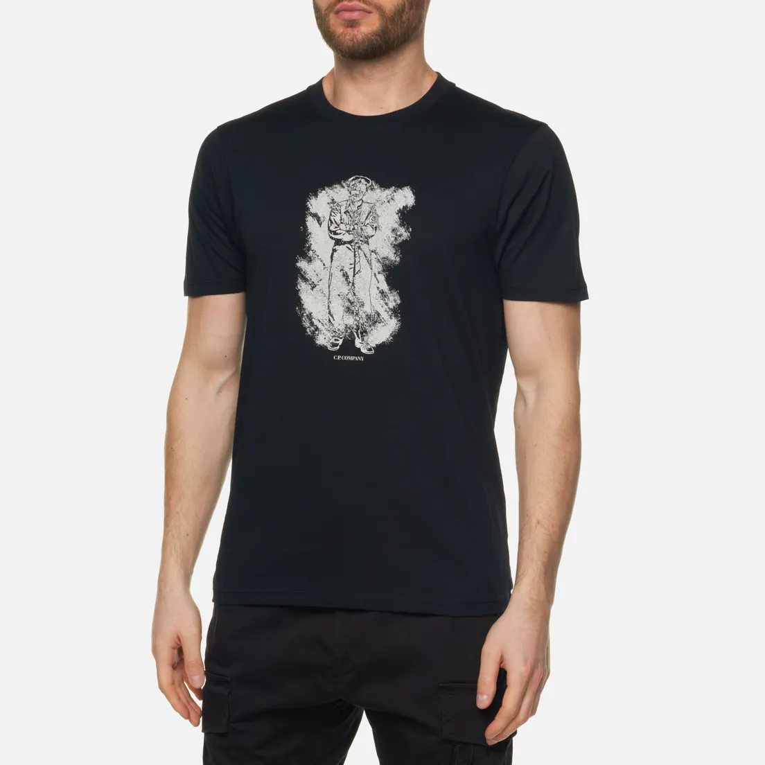 C.P. Company Мужская футболка 30/1 Jersey Graphic British Sailor Print