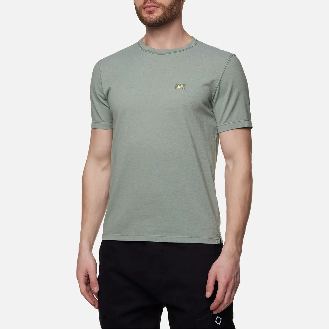 C.P. Company Мужская футболка Tacting Piquet Logo
