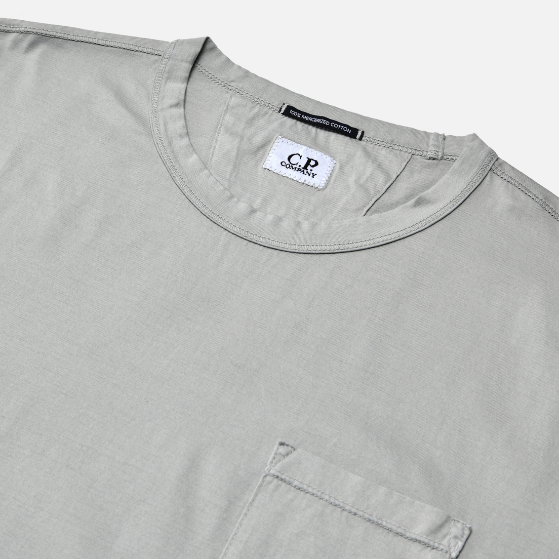 C.P. Company Мужская футболка 70/2 Mercerized Jersey Twisted Pocket