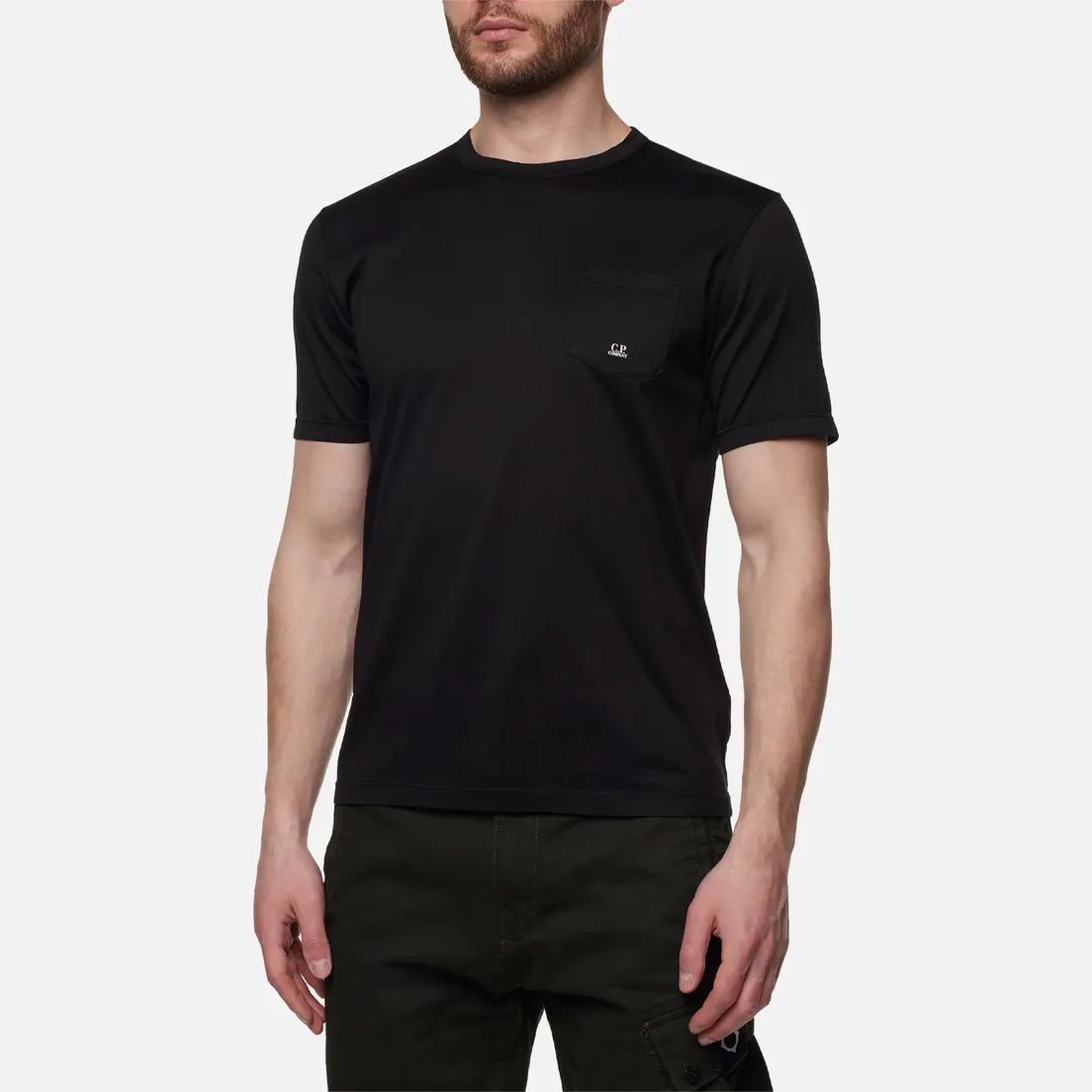 C.P. Company Мужская футболка 70/2 Mercerized Jersey Twisted Pocket