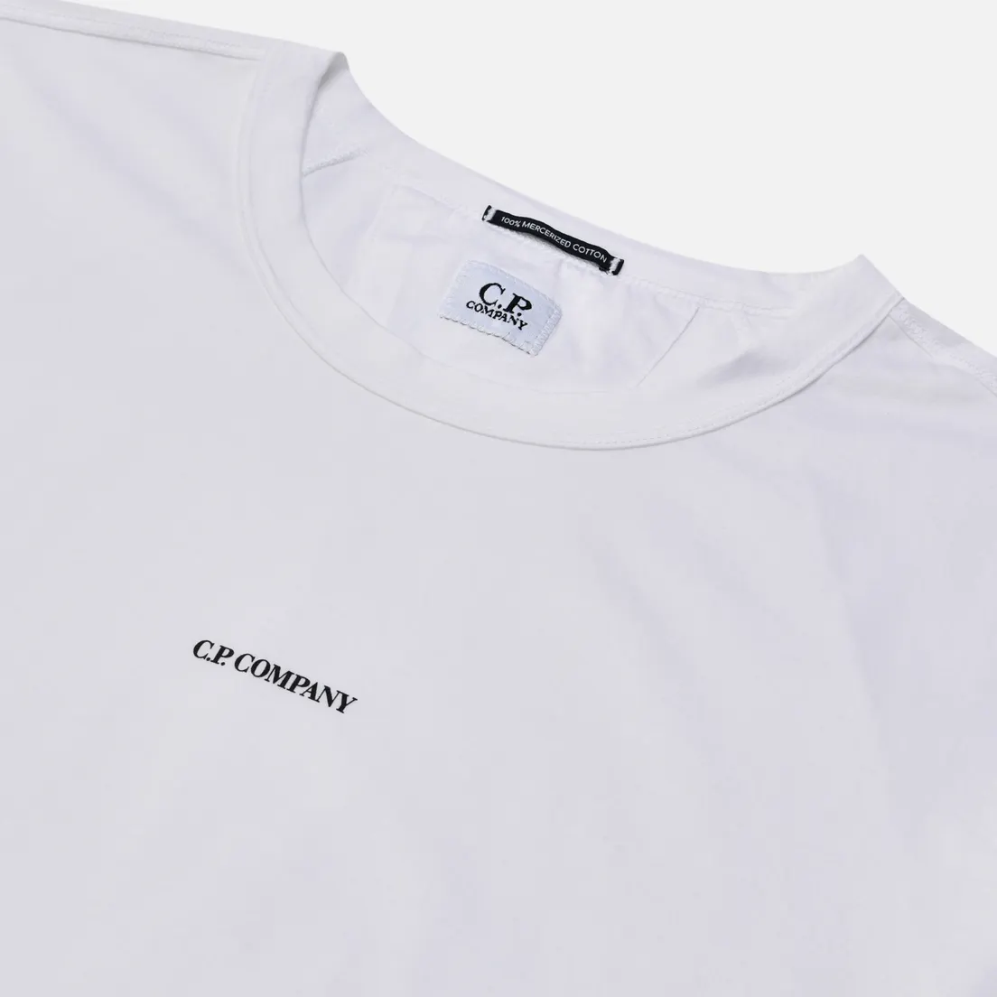 C.P. Company Мужской лонгслив 70/2 Mercerized Jersey Twisted Logo