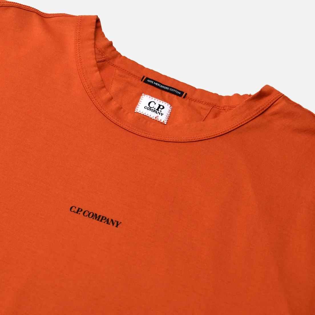 C.P. Company Мужской лонгслив 70/2 Mercerized Jersey Twisted Logo
