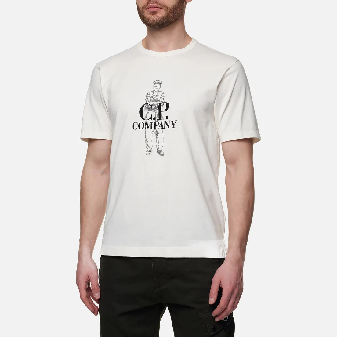 C.P. Company Мужская футболка 1020 Jersey British Sailor