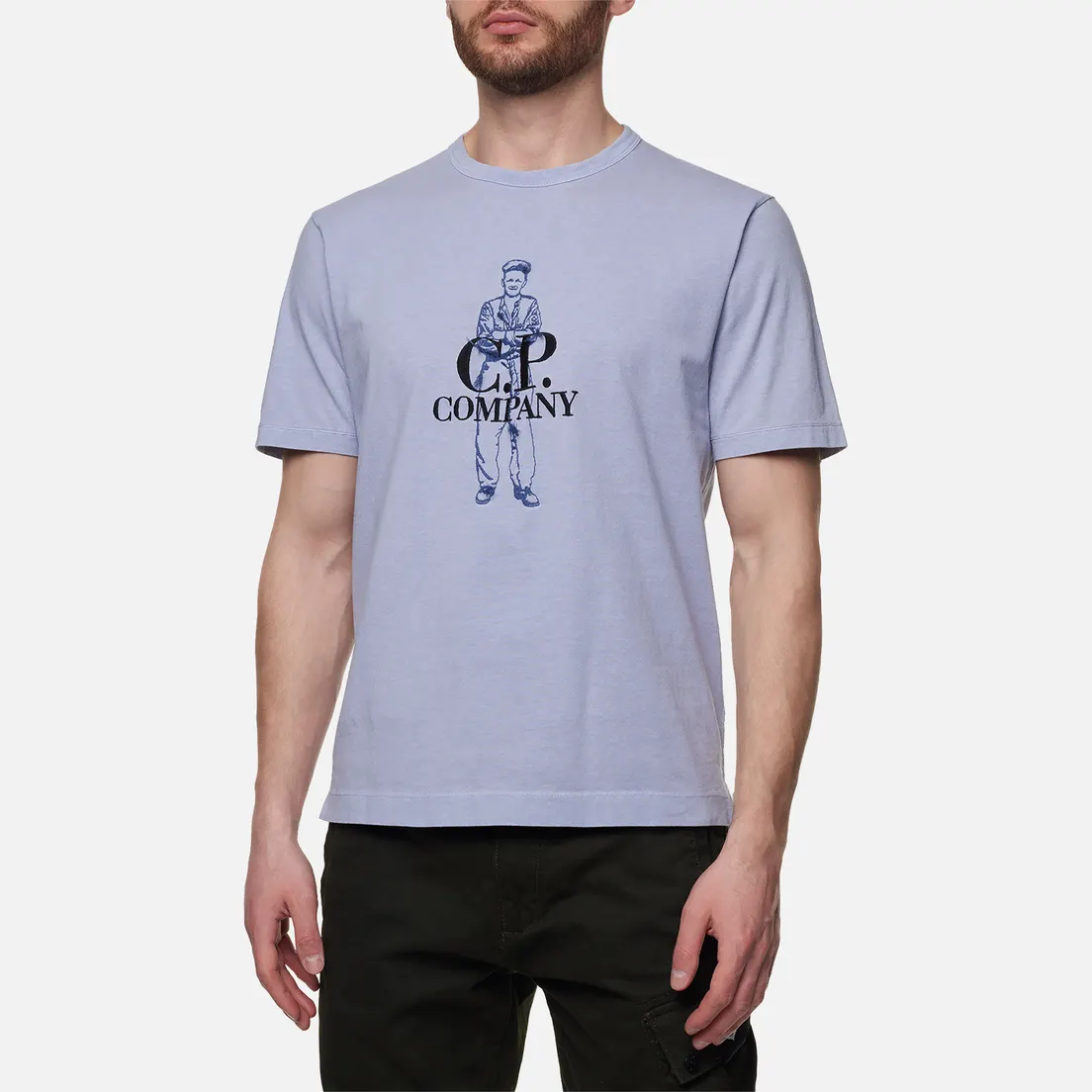 C.P. Company Мужская футболка 1020 Jersey British Sailor