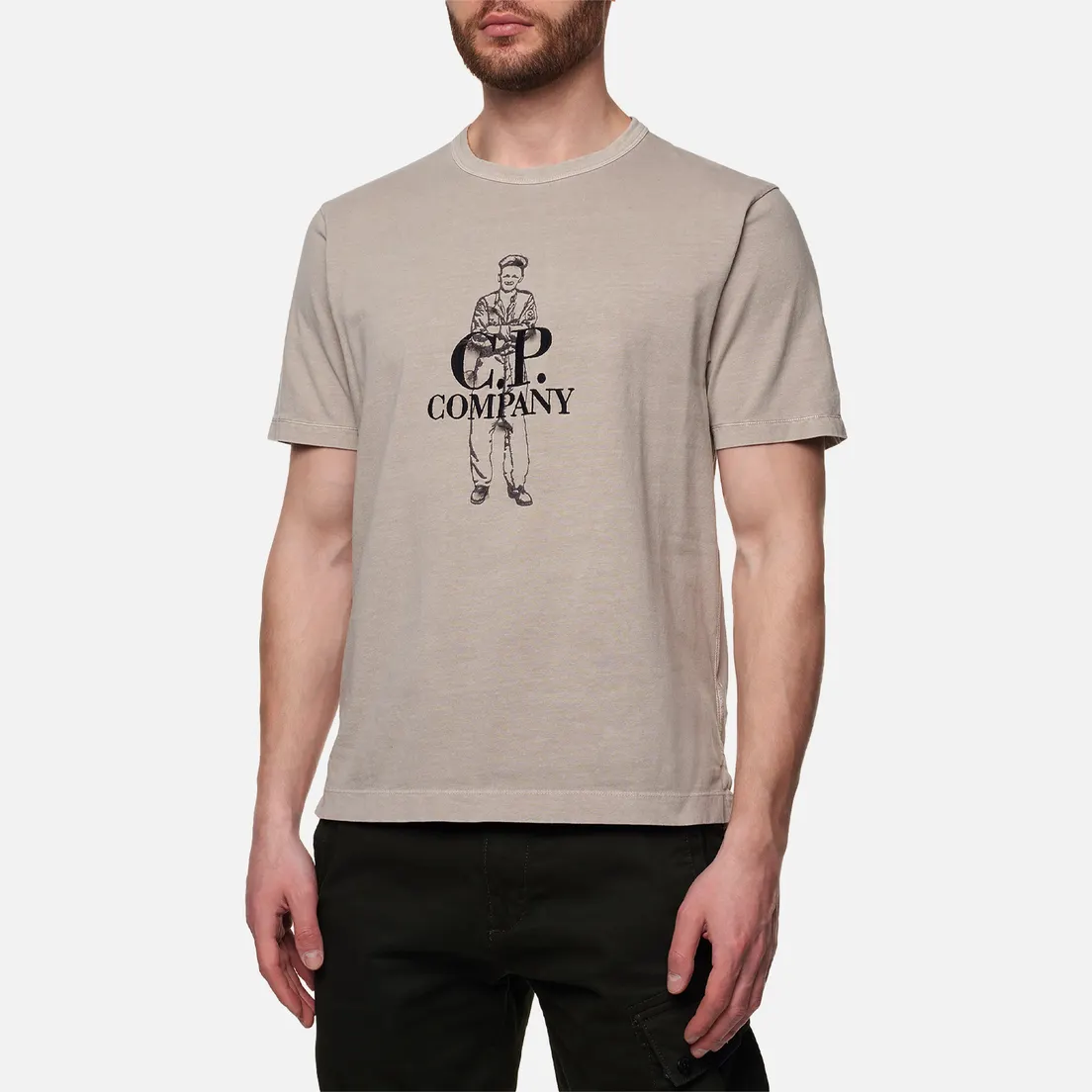 C.P. Company Мужская футболка 1020 Jersey British Sailor