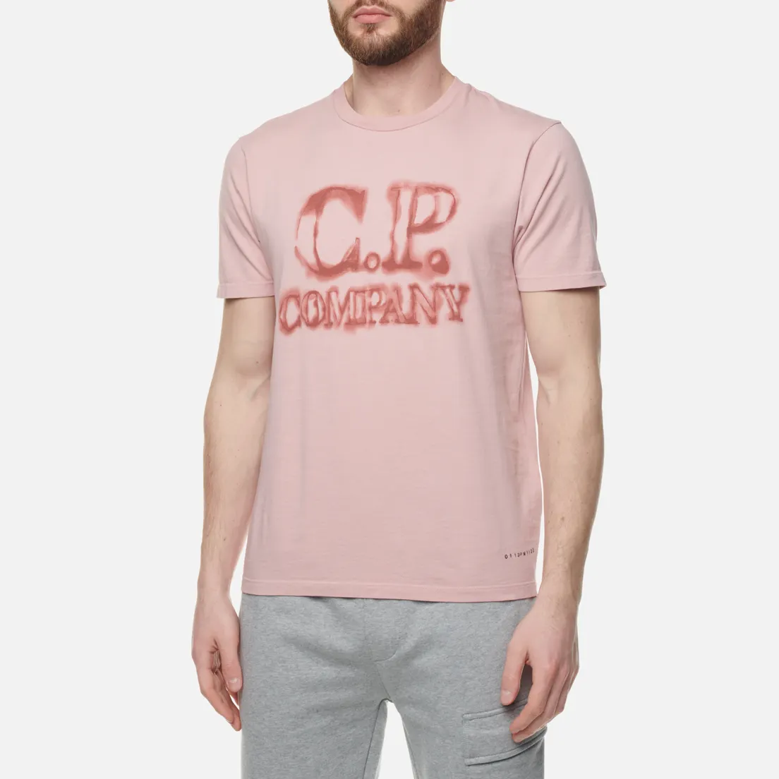C.P. Company Мужская футболка 24/1 Jersey Blurry Logo