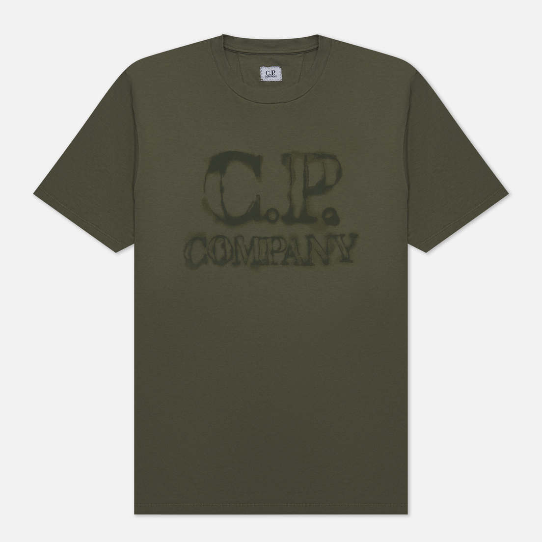 C.P. Company Мужская футболка 24/1 Jersey Blurry Logo