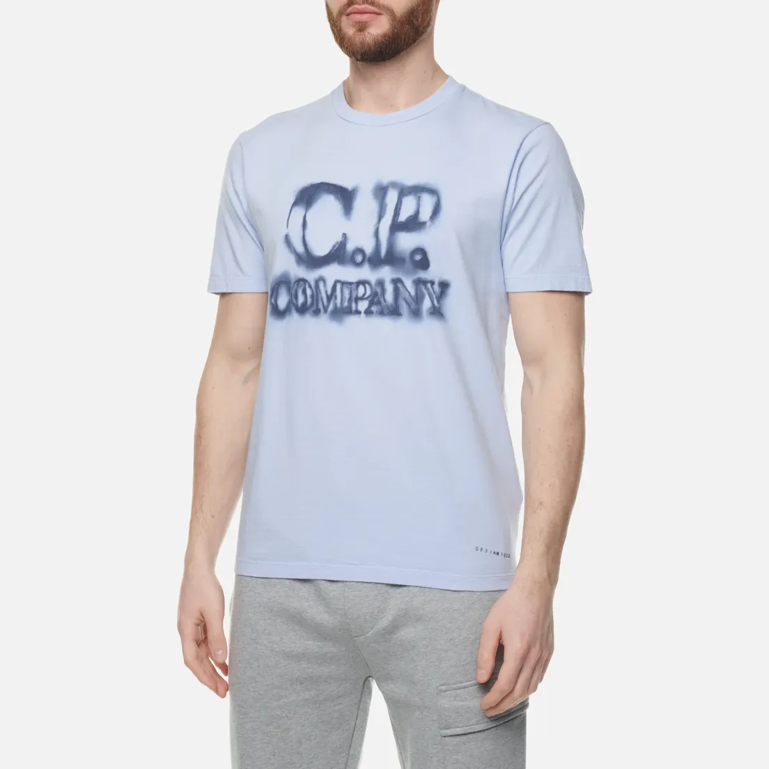 C.P. Company Мужская футболка 24/1 Jersey Blurry Logo