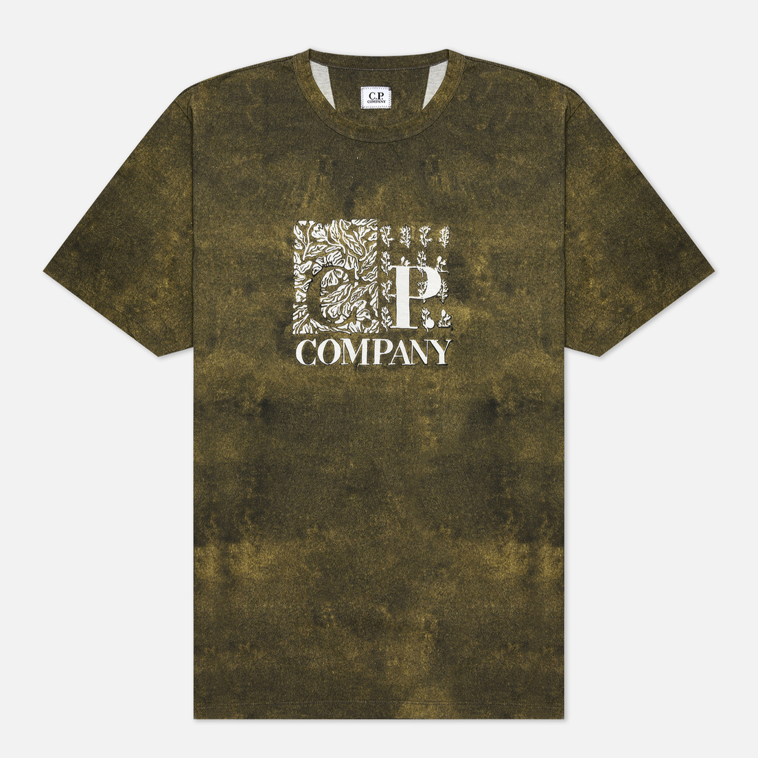 C.P. Company Мужская футболка All Over Printed Jersey Graphic Logo