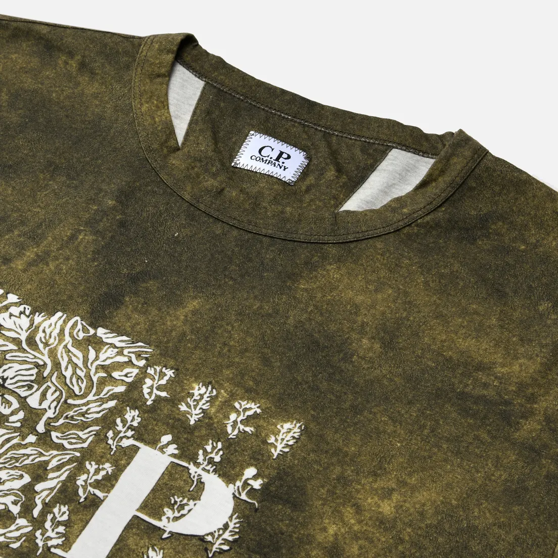 C.P. Company Мужская футболка All Over Printed Jersey Graphic Logo