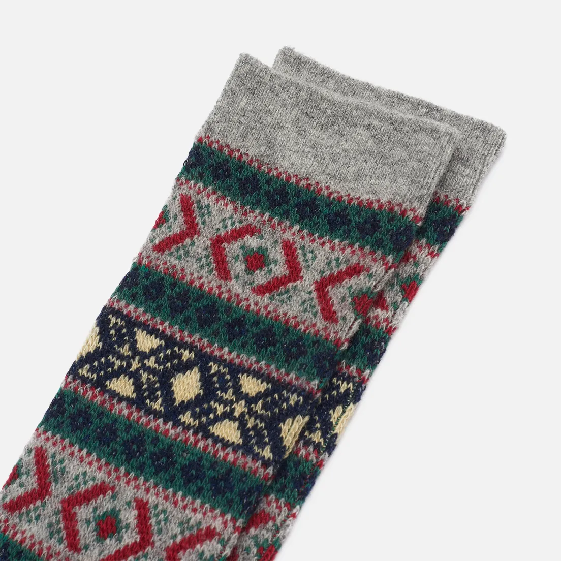 Anonymous Ism Носки Wool Jacquard Crew