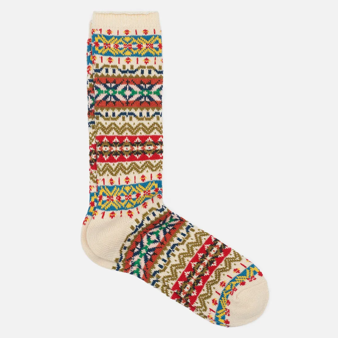 Anonymous Ism Носки Fair Isle Crew