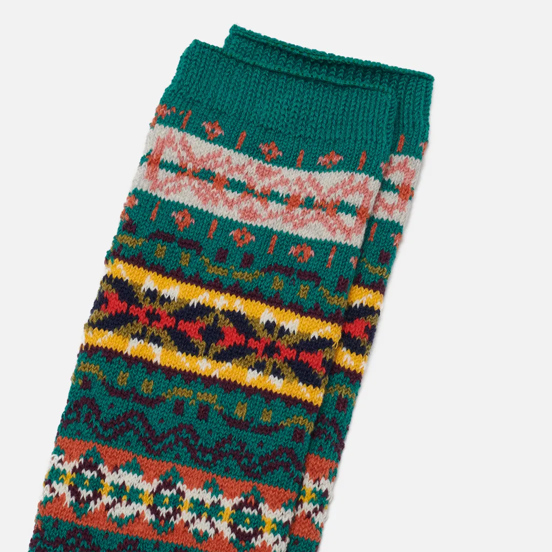 Anonymous Ism Носки Fair Isle Crew