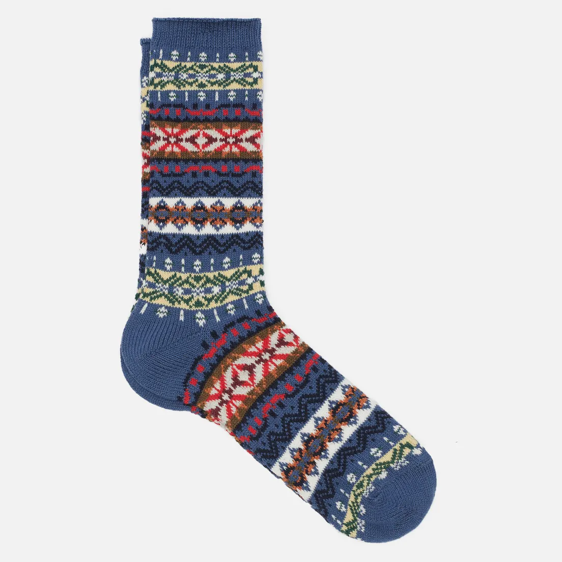 Anonymous Ism Носки Fair Isle Crew