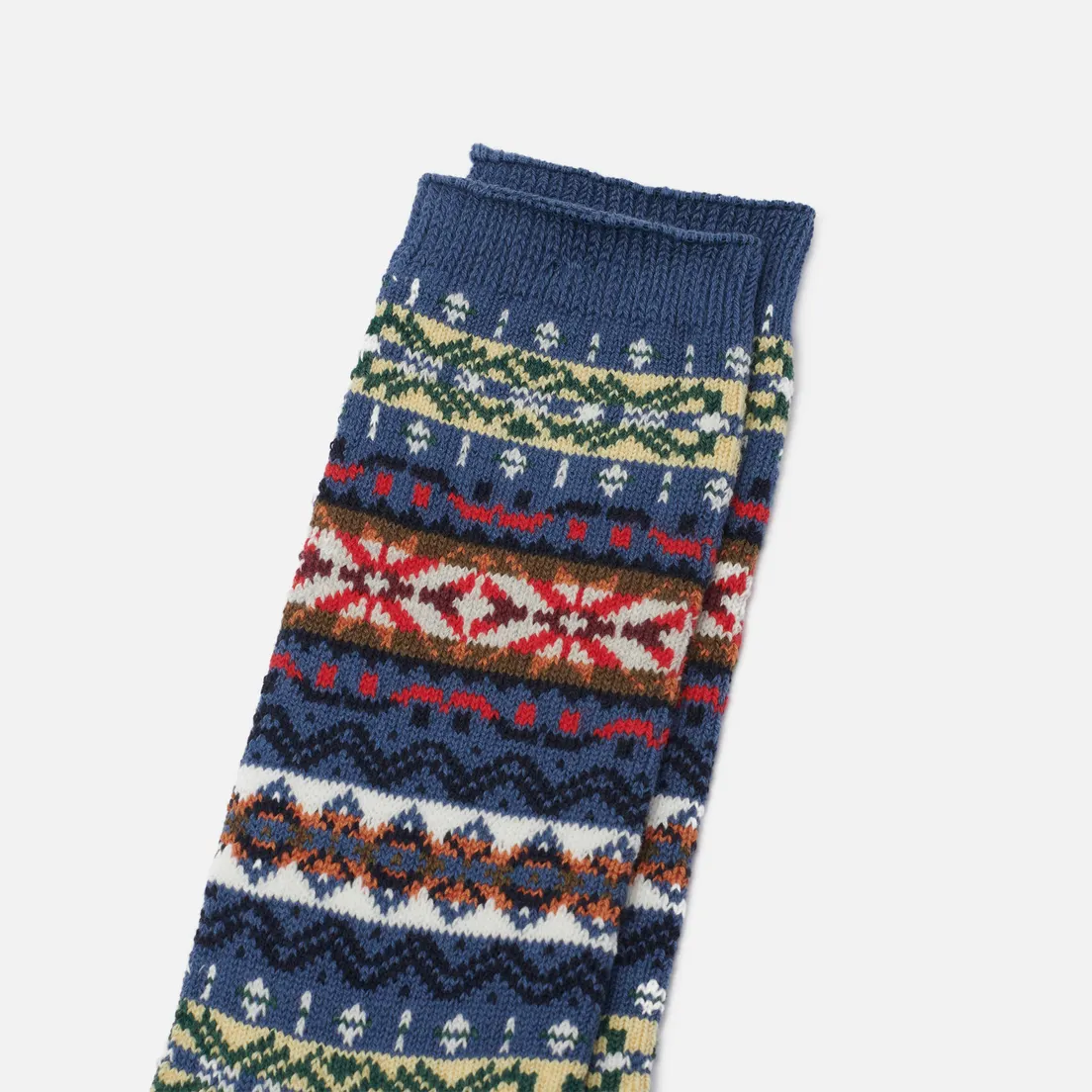 Anonymous Ism Носки Fair Isle Crew
