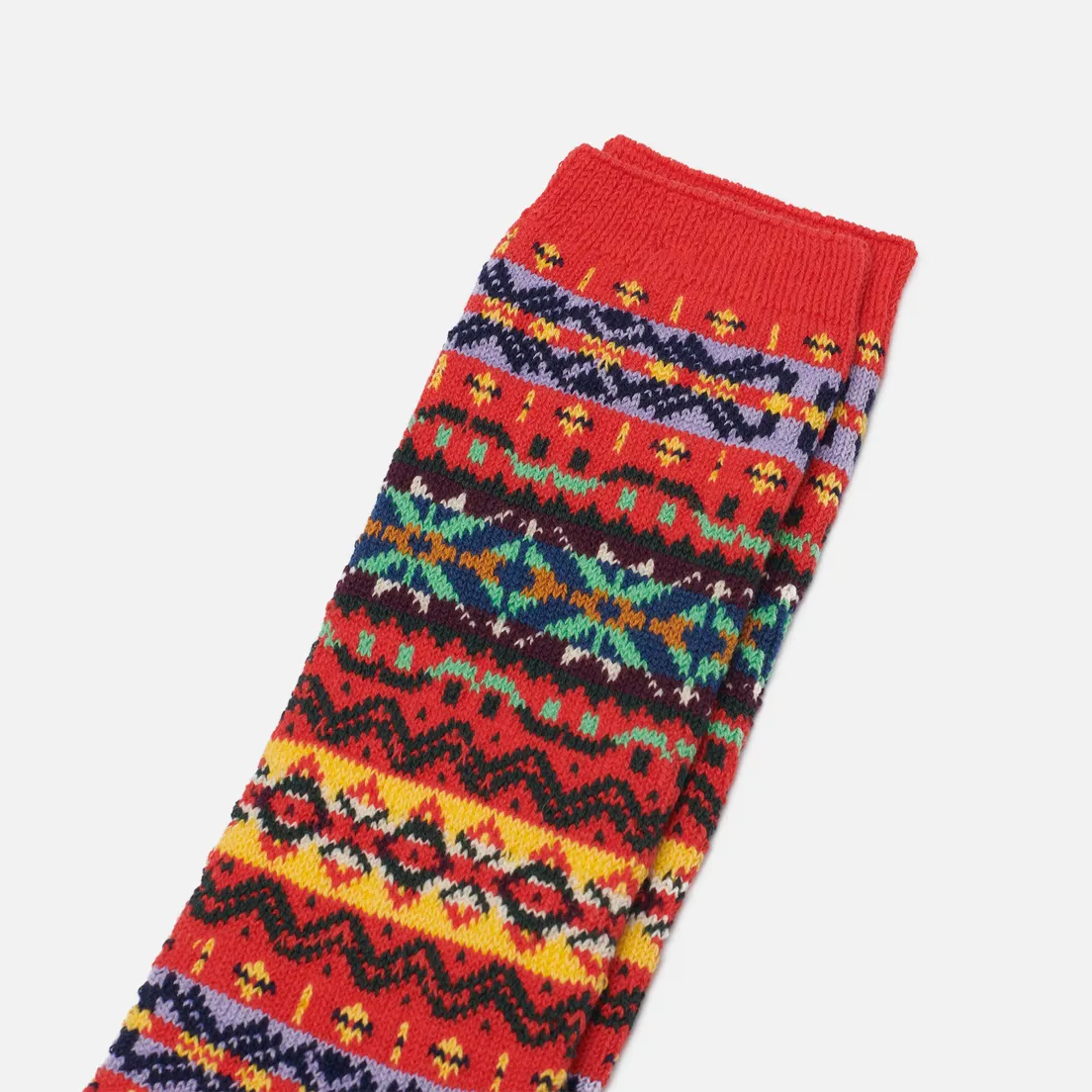 Anonymous Ism Носки Fair Isle Crew