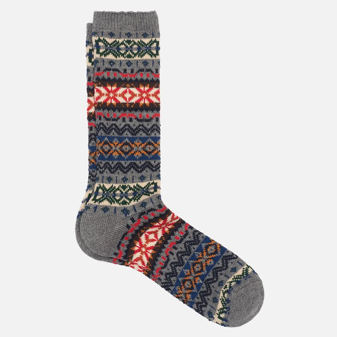 Anonymous Ism Носки Fair Isle Crew