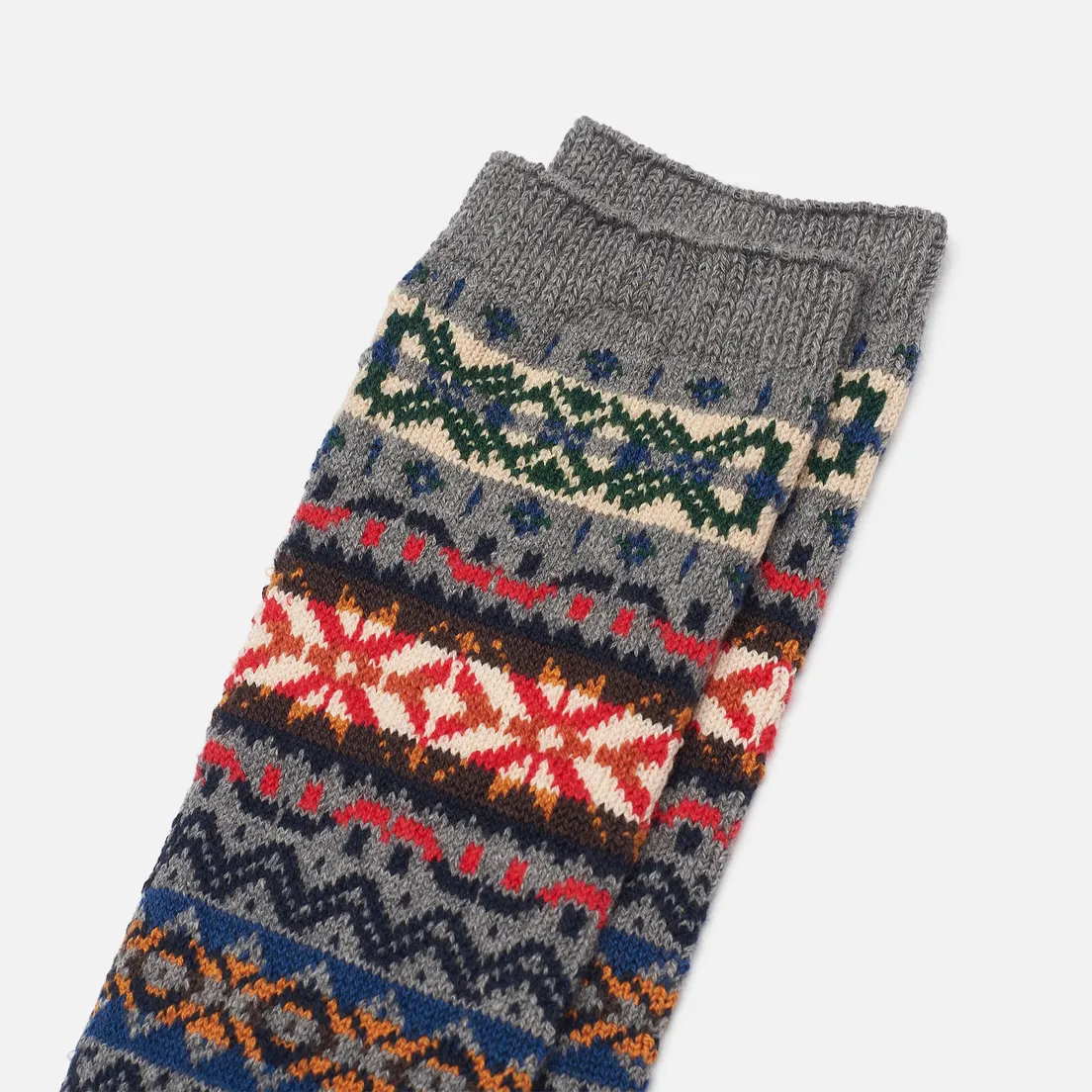 Anonymous Ism Носки Fair Isle Crew