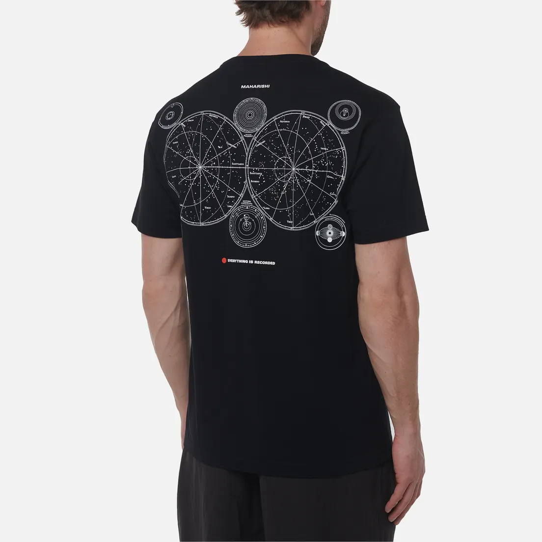 maharishi Мужская футболка Temporary Celeste