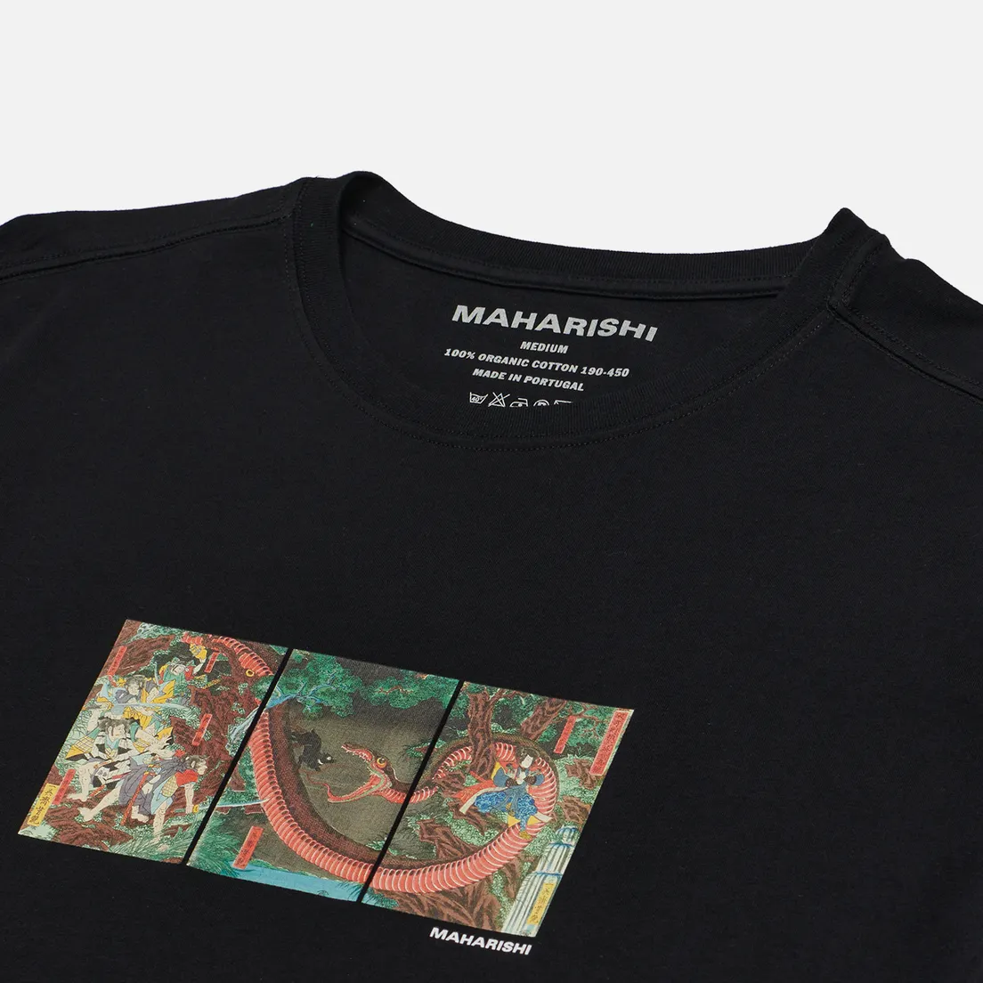 maharishi Мужская футболка Snake Triptych