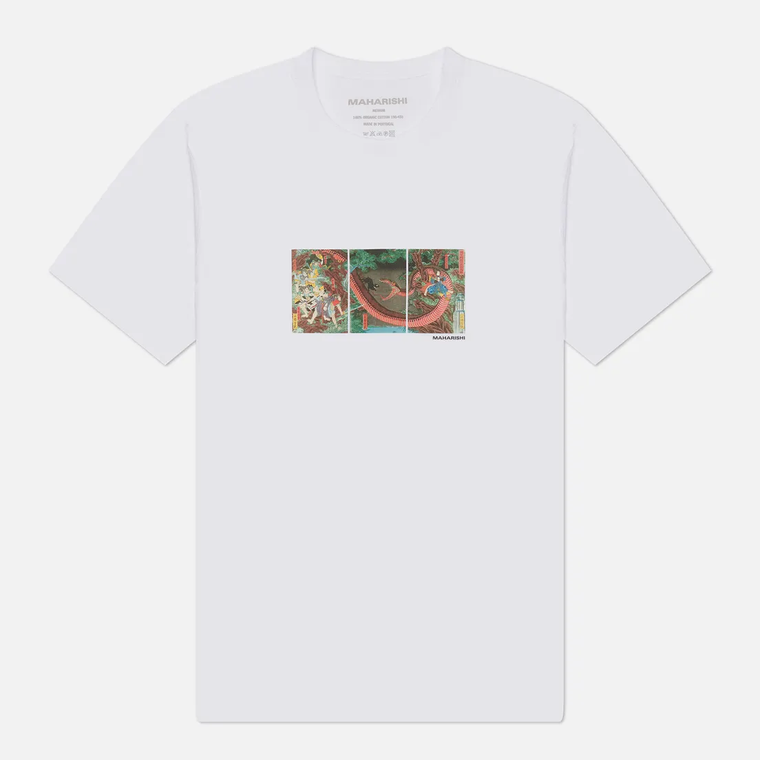 maharishi Мужская футболка Snake Triptych