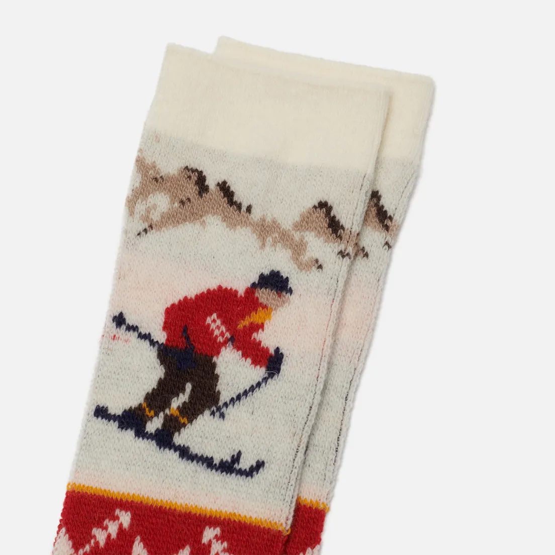 Anonymous Ism Носки Wool Ski Jacquard Crew