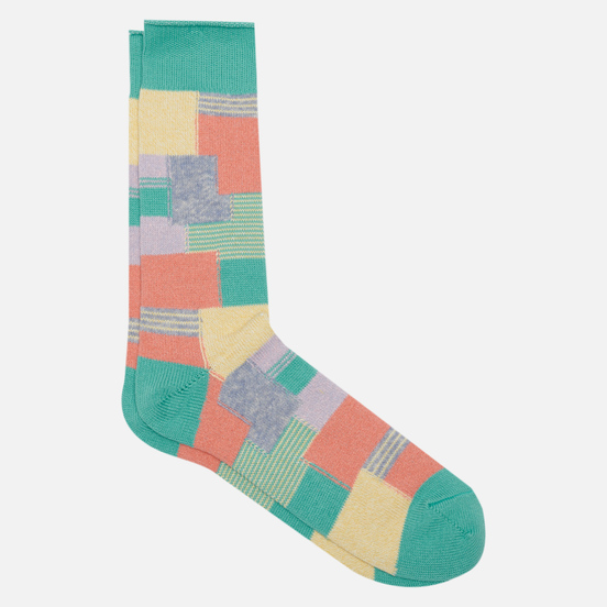 Носки Anonymous Ism Patchwork Crew Mint