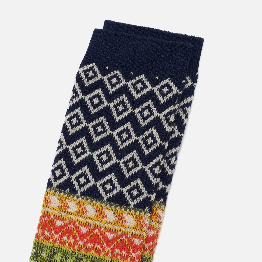 Anonymous Ism Носки Fair Isle Jacquard Crew