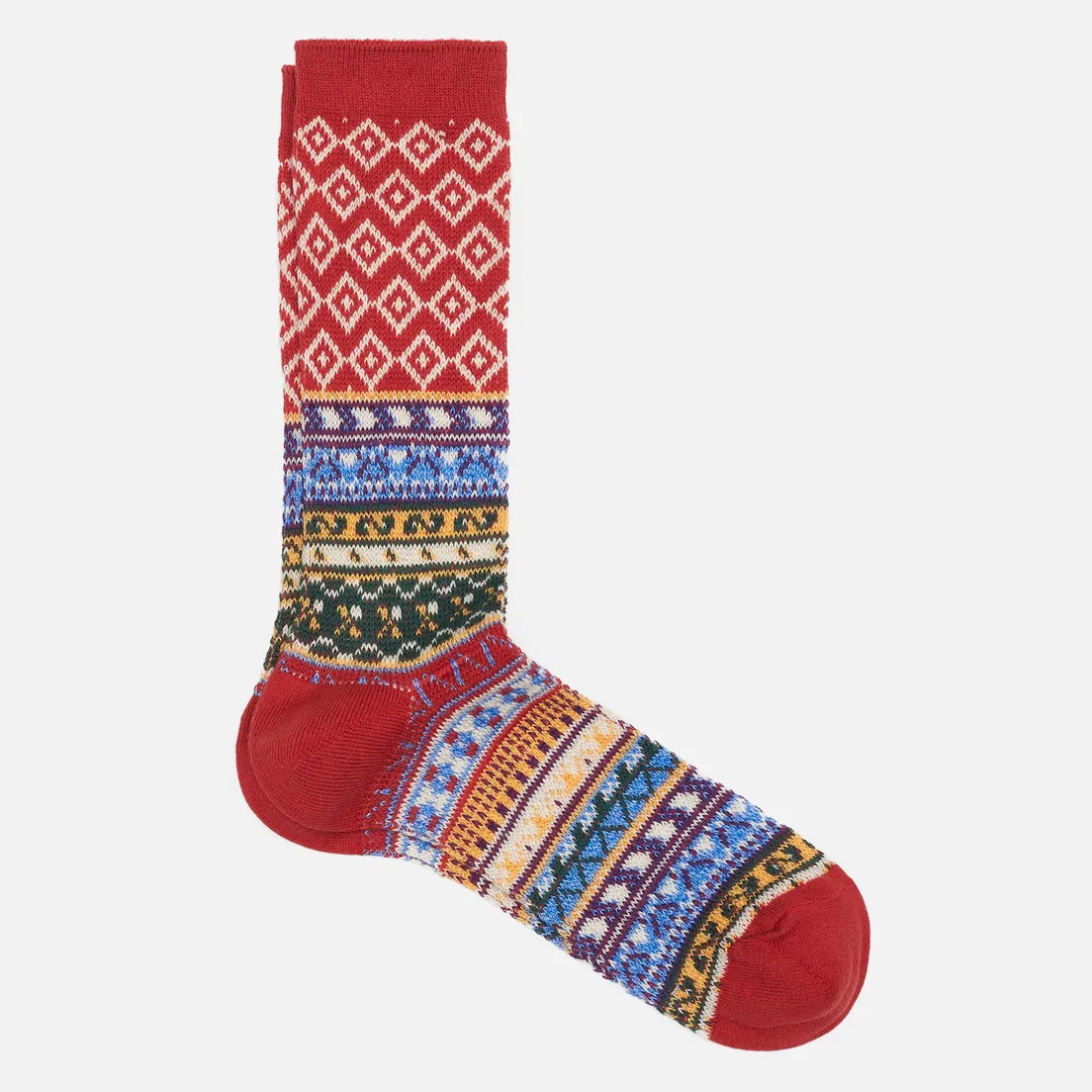 Anonymous Ism Носки Fair Isle Jacquard Crew