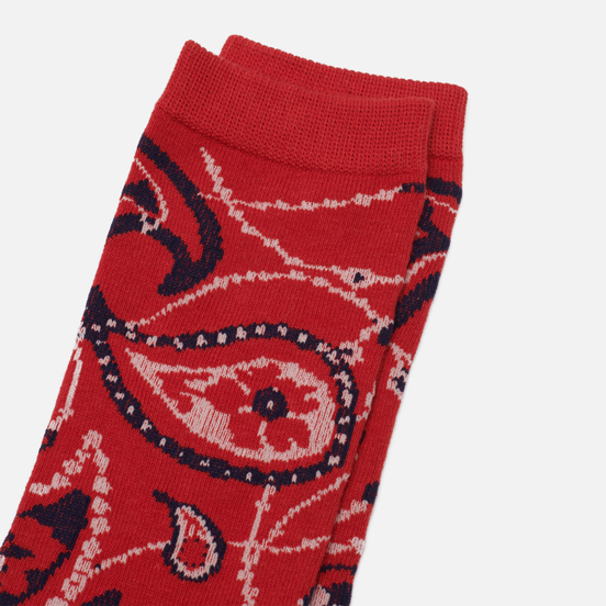 Носки Anonymous Ism Paisely Crew Red