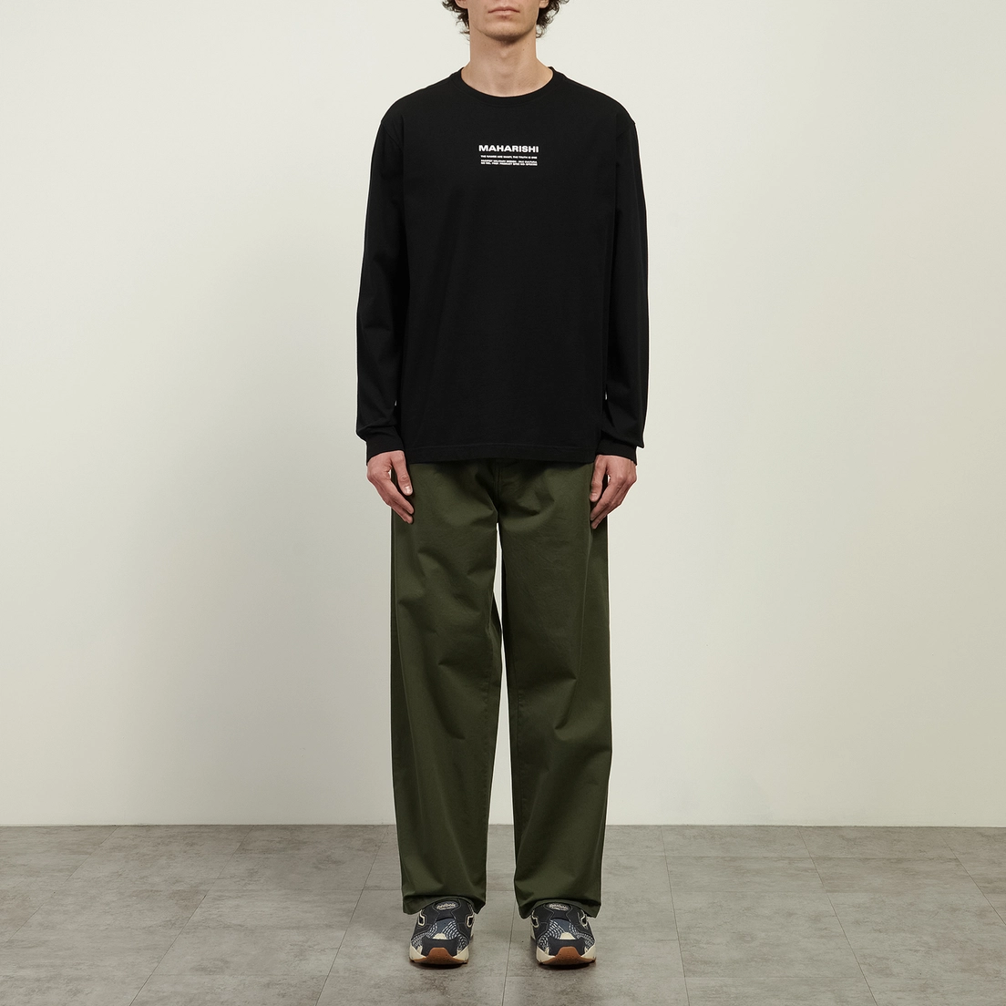 maharishi Мужской лонгслив Maha Cranes