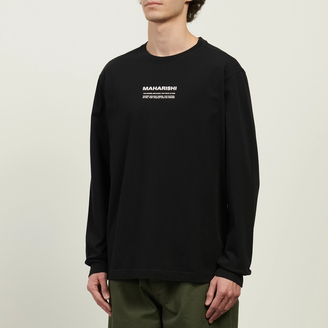 maharishi Мужской лонгслив Maha Cranes
