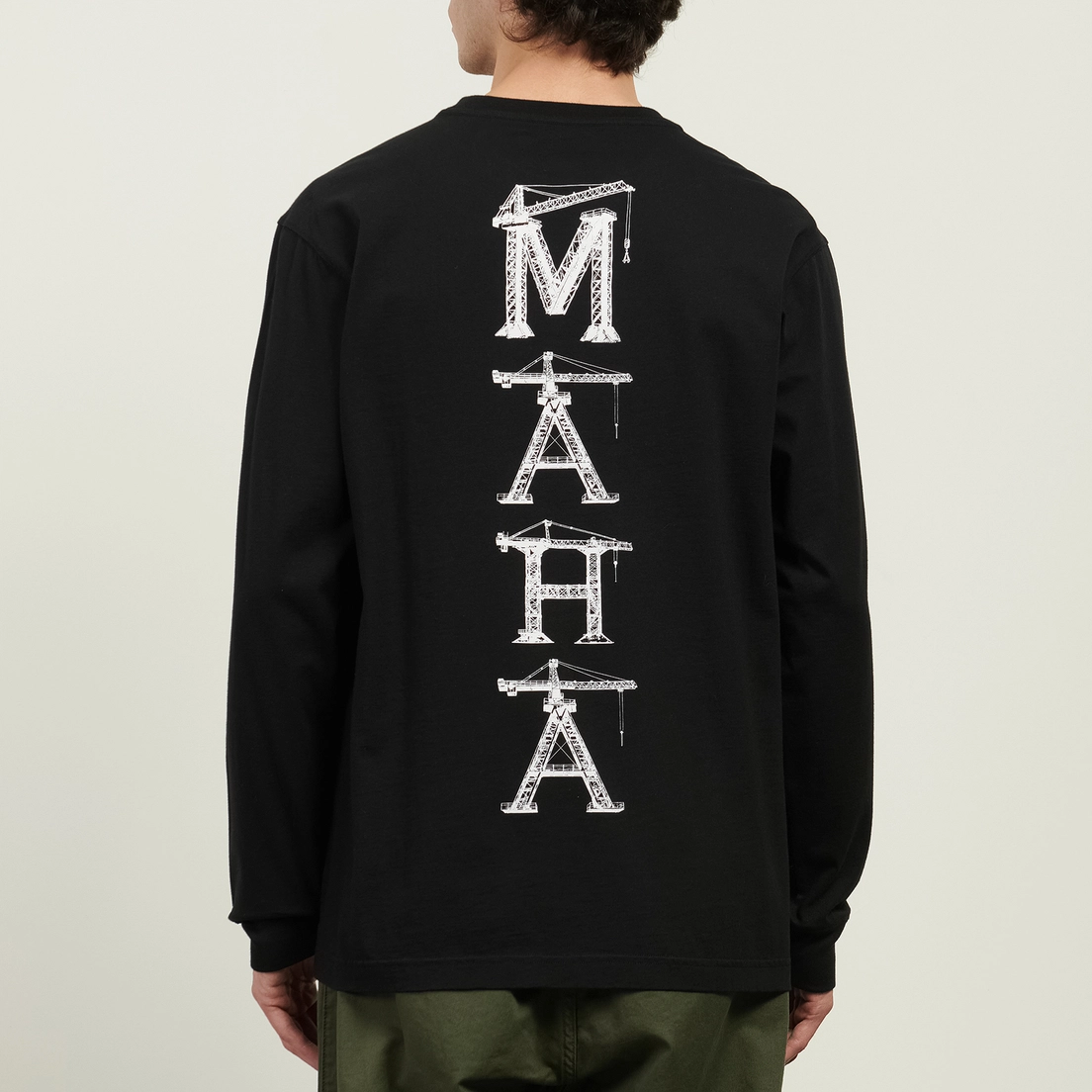 maharishi Мужской лонгслив Maha Cranes