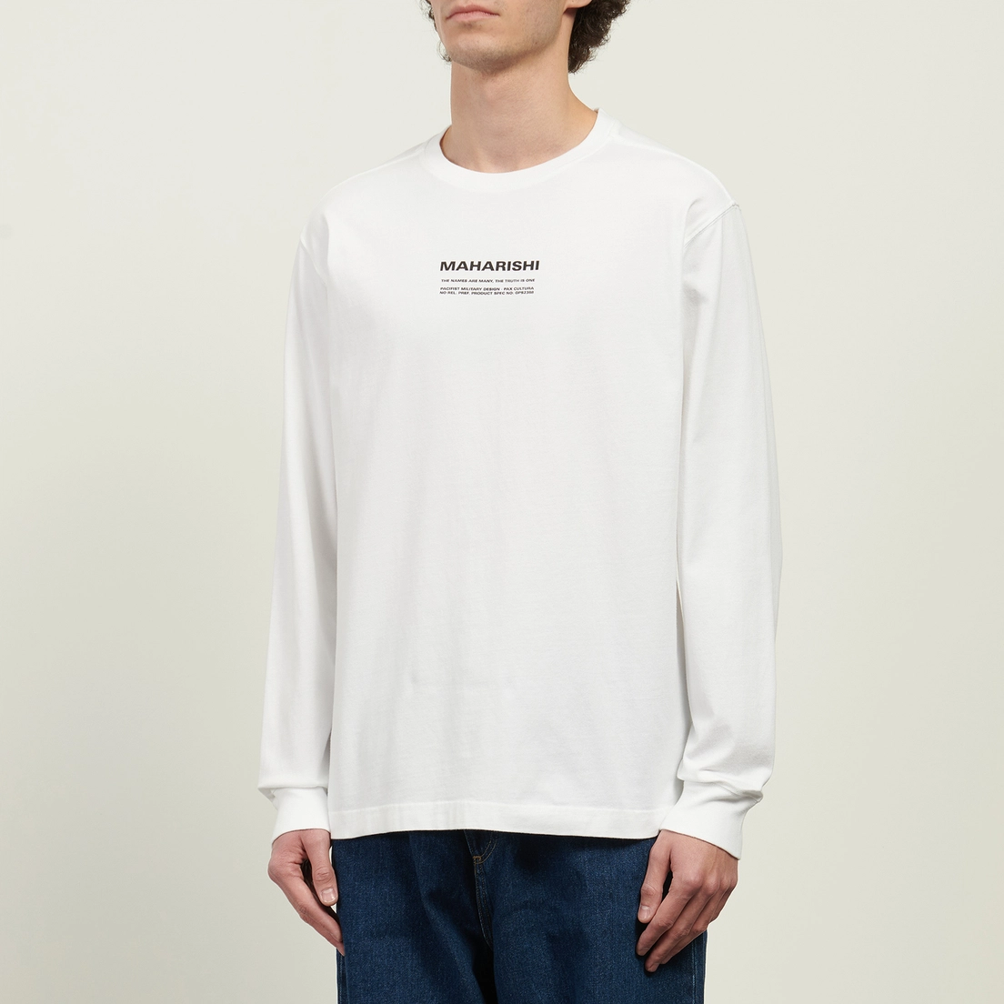 maharishi Мужской лонгслив Maha Cranes