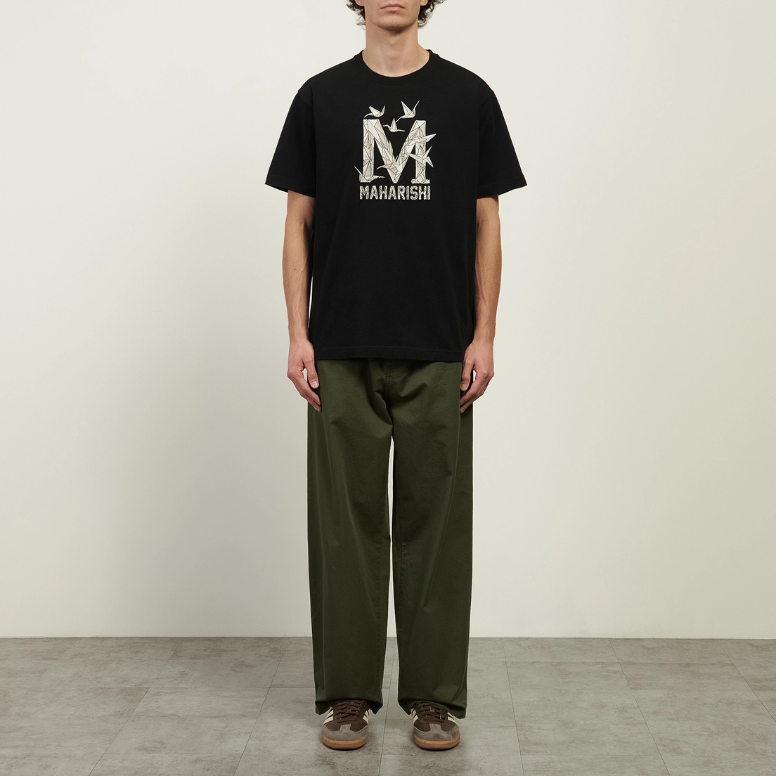 maharishi Мужская футболка Origami Crane M