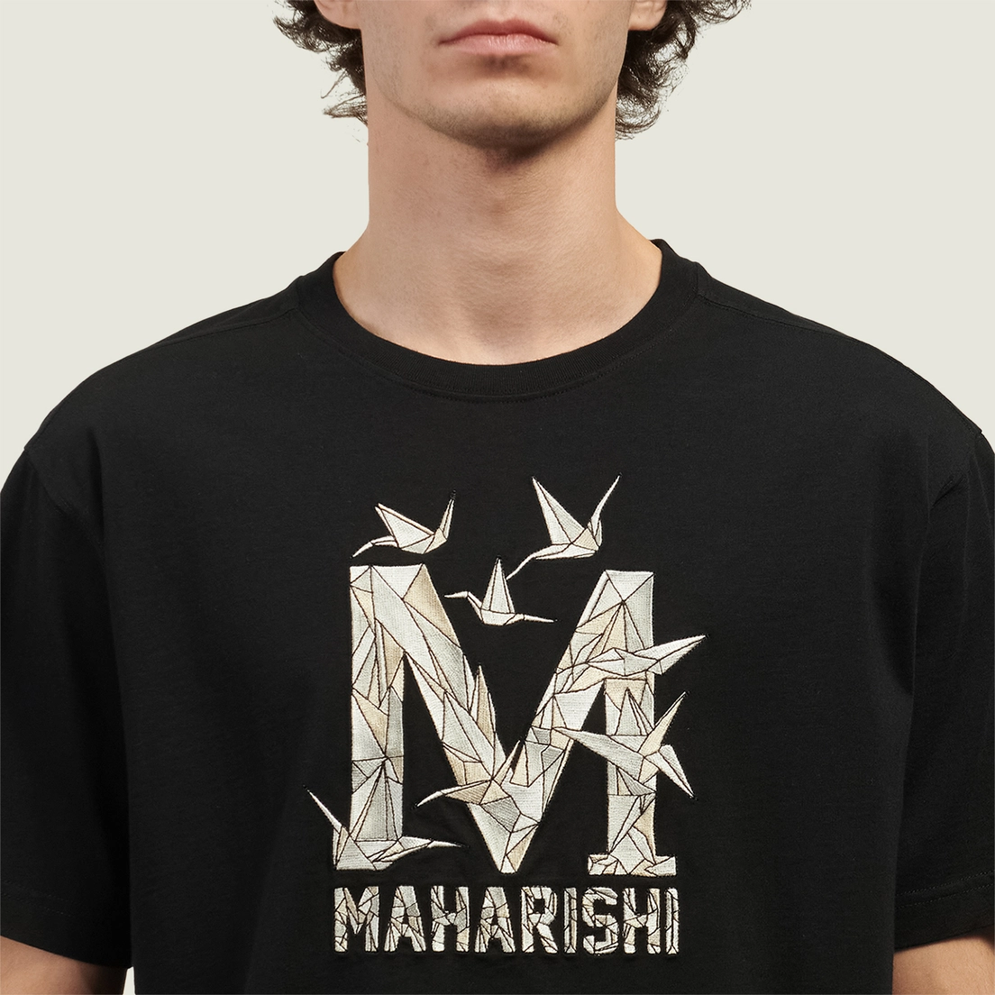maharishi Мужская футболка Origami Crane M