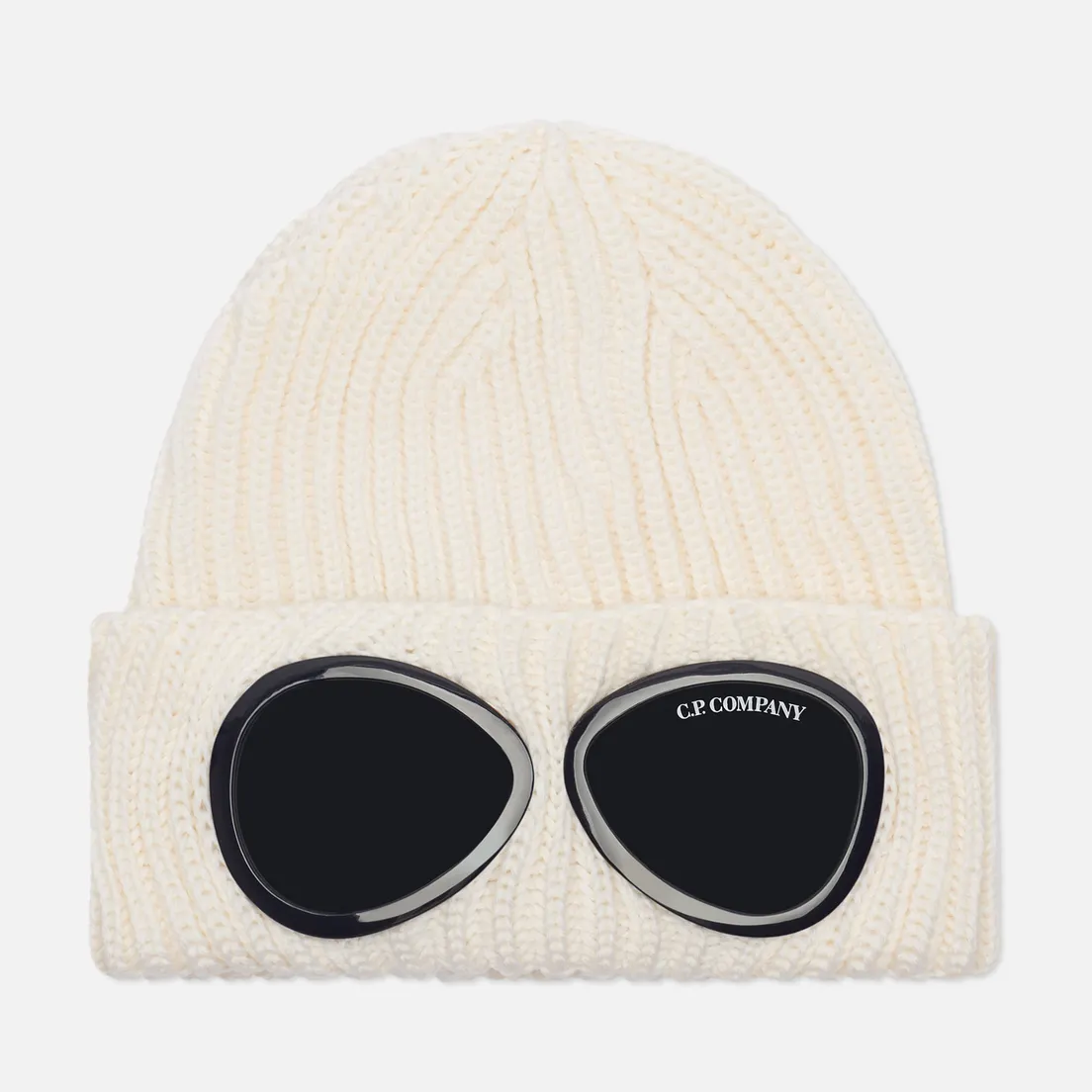 C.P. Company Шапка Extrafine Merino Wool Goggle Ribbed
