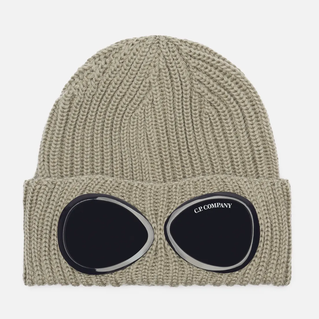 C.P. Company Шапка Extrafine Merino Wool Goggle Ribbed