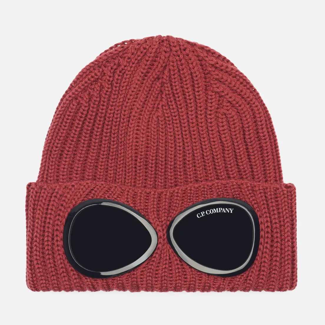 C.P. Company Шапка Extrafine Merino Wool Goggle Ribbed