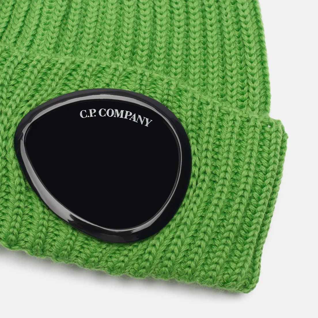 C.P. Company Шапка Extrafine Merino Wool Goggle Ribbed
