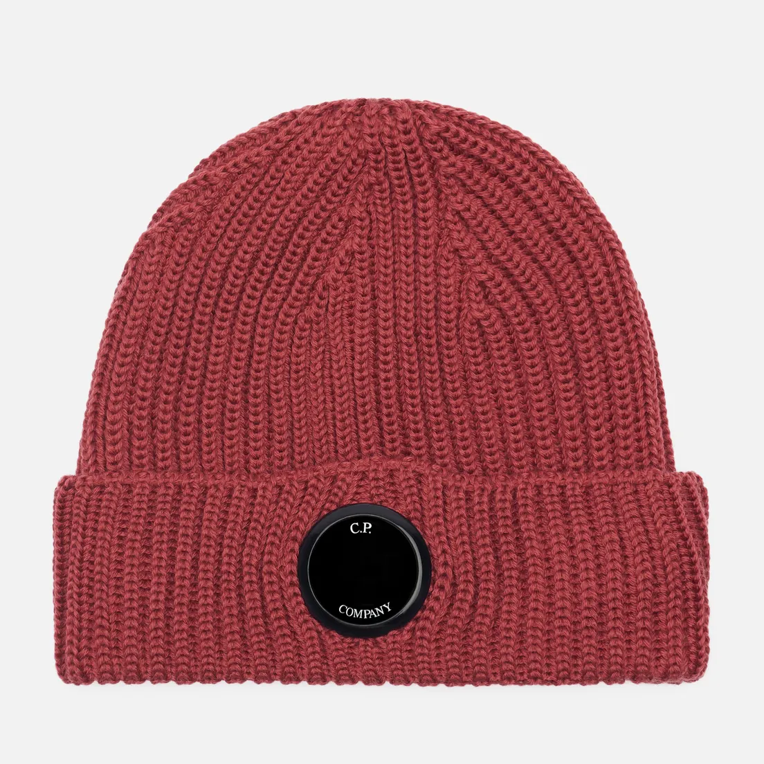 C.P. Company Шапка Extrafine Merino Wool Lens Ribbed