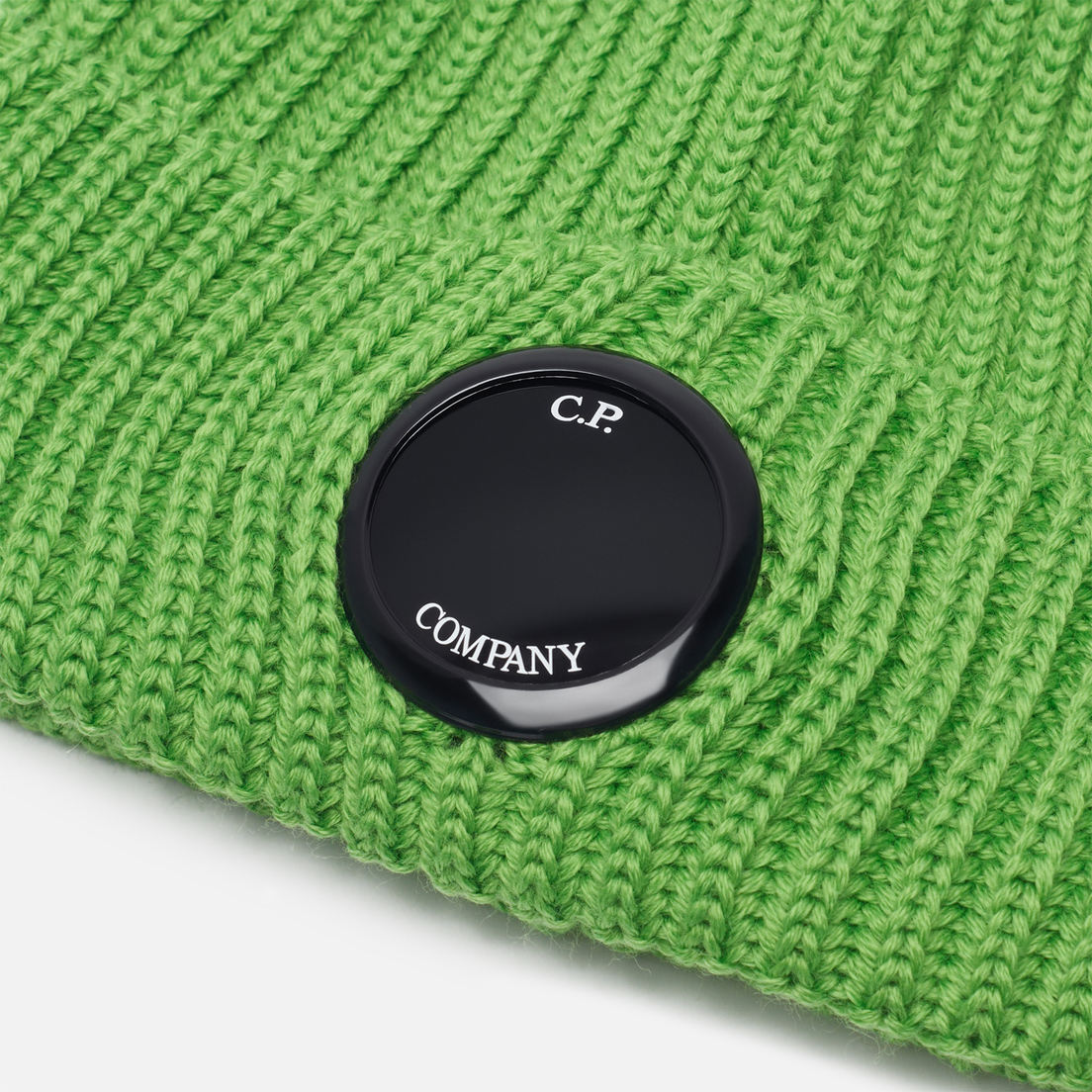 C.P. Company Шапка Extrafine Merino Wool Lens Ribbed