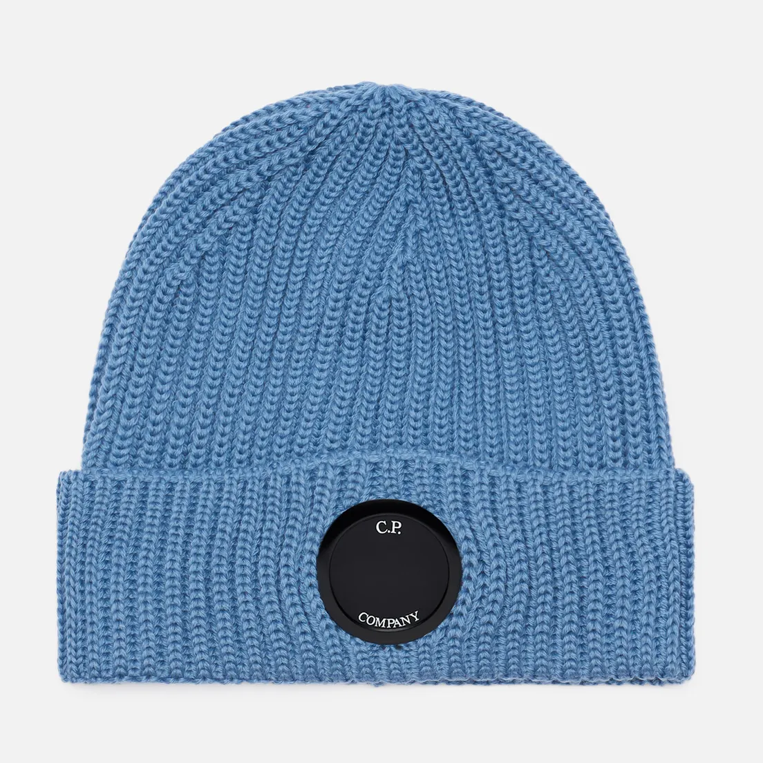 C.P. Company Шапка Extrafine Merino Wool Lens Ribbed