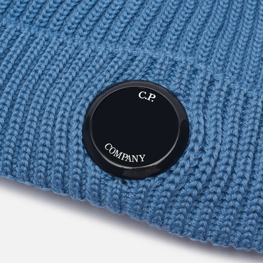 C.P. Company Шапка Extrafine Merino Wool Lens Ribbed
