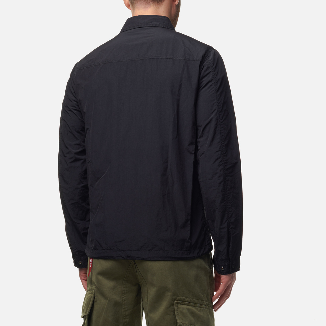 C.P. Company Мужская куртка ветровка Flatt Nylon Zipped