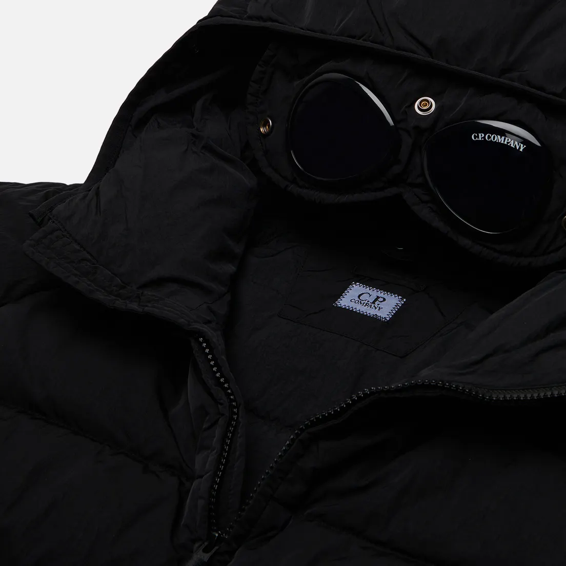 C.P. Company Мужской пуховик Eco-Chrome R Goggle Down