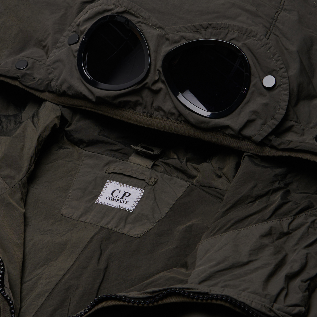 C.P. Company Мужская куртка ветровка G.D.P. Goggle Full Zip